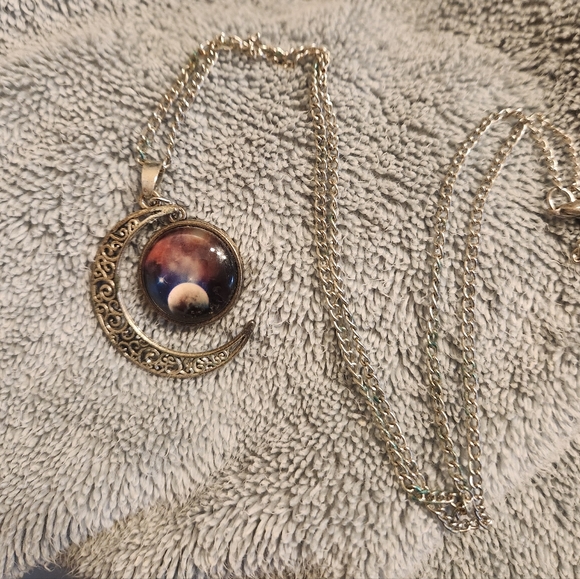 2 moon phase necklaces - Picture 3 of 6